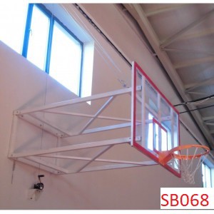 Duvara Monte Yükseklik Ayarlı Basketbol Potası