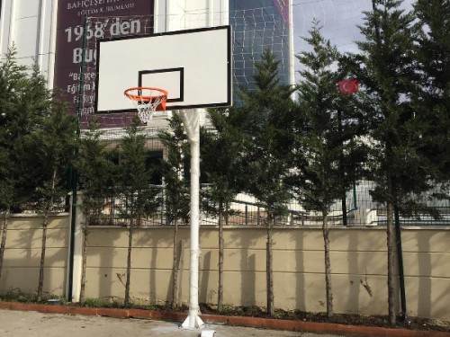 Tek Direkli Fiber Panyalı Basketbol Potası